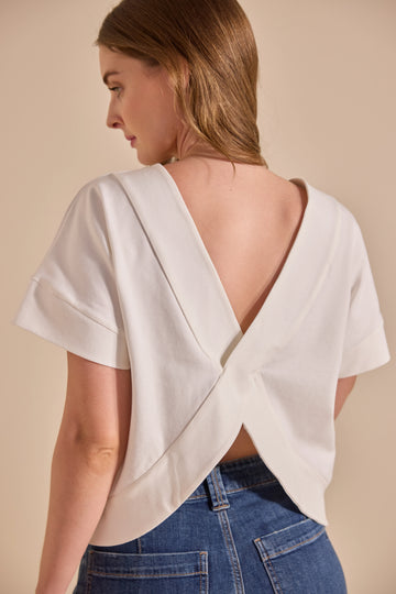 Blusa Cruzada Atras