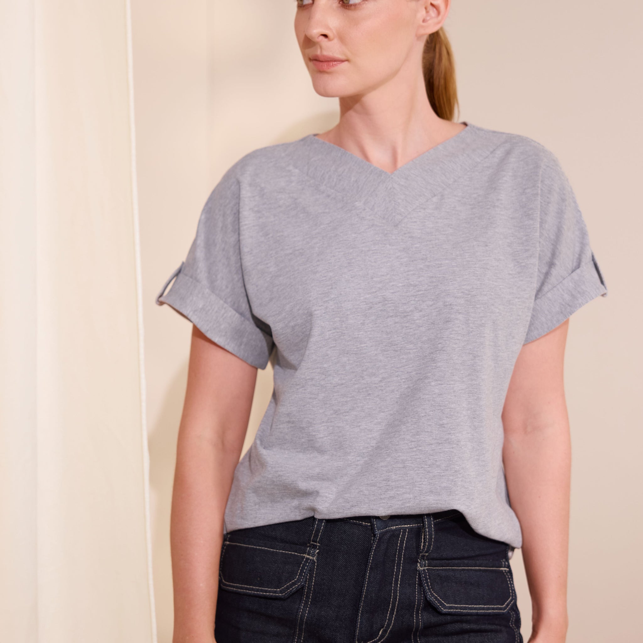 Basic cotton T-shirt