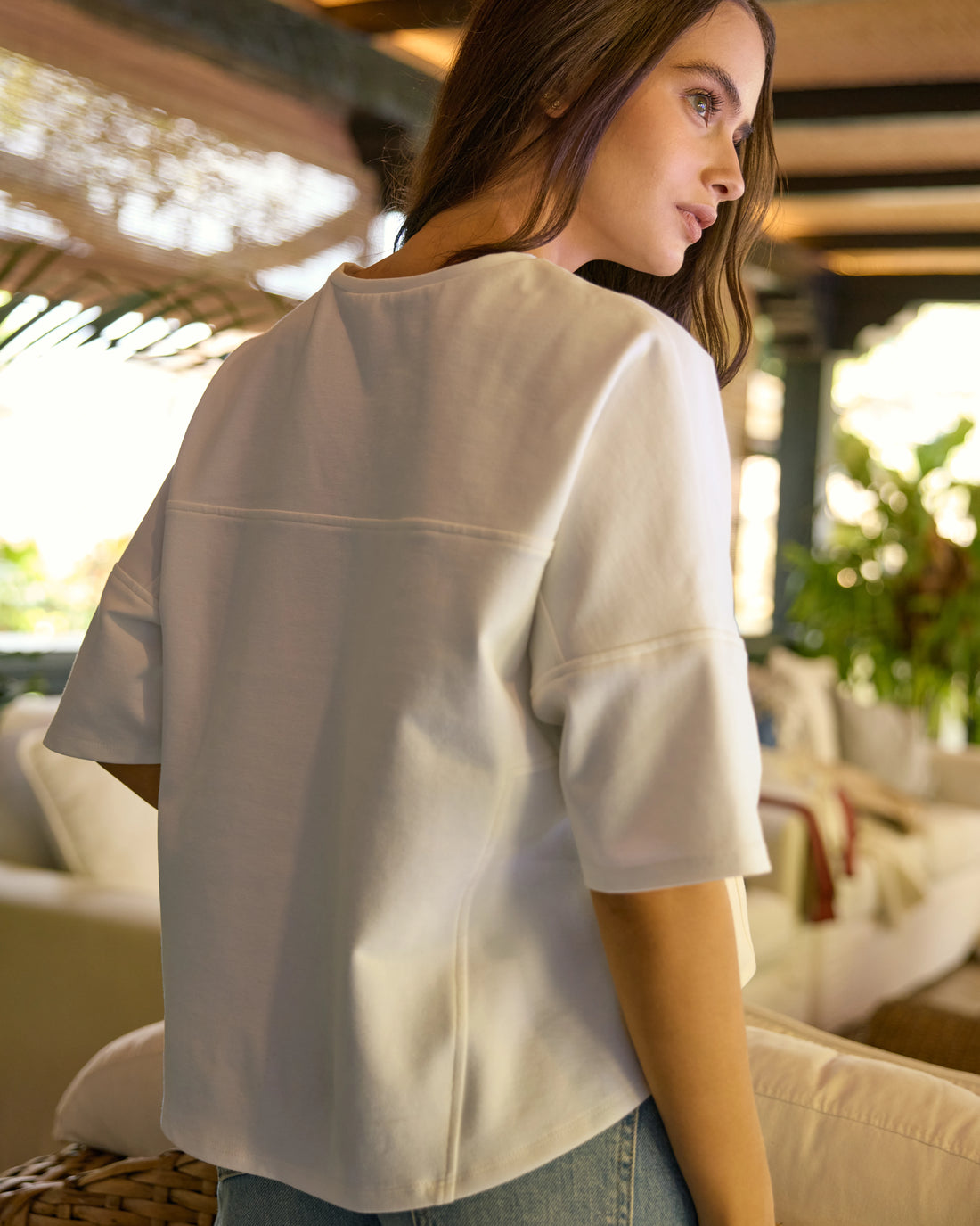 Blusa Con Cortes
