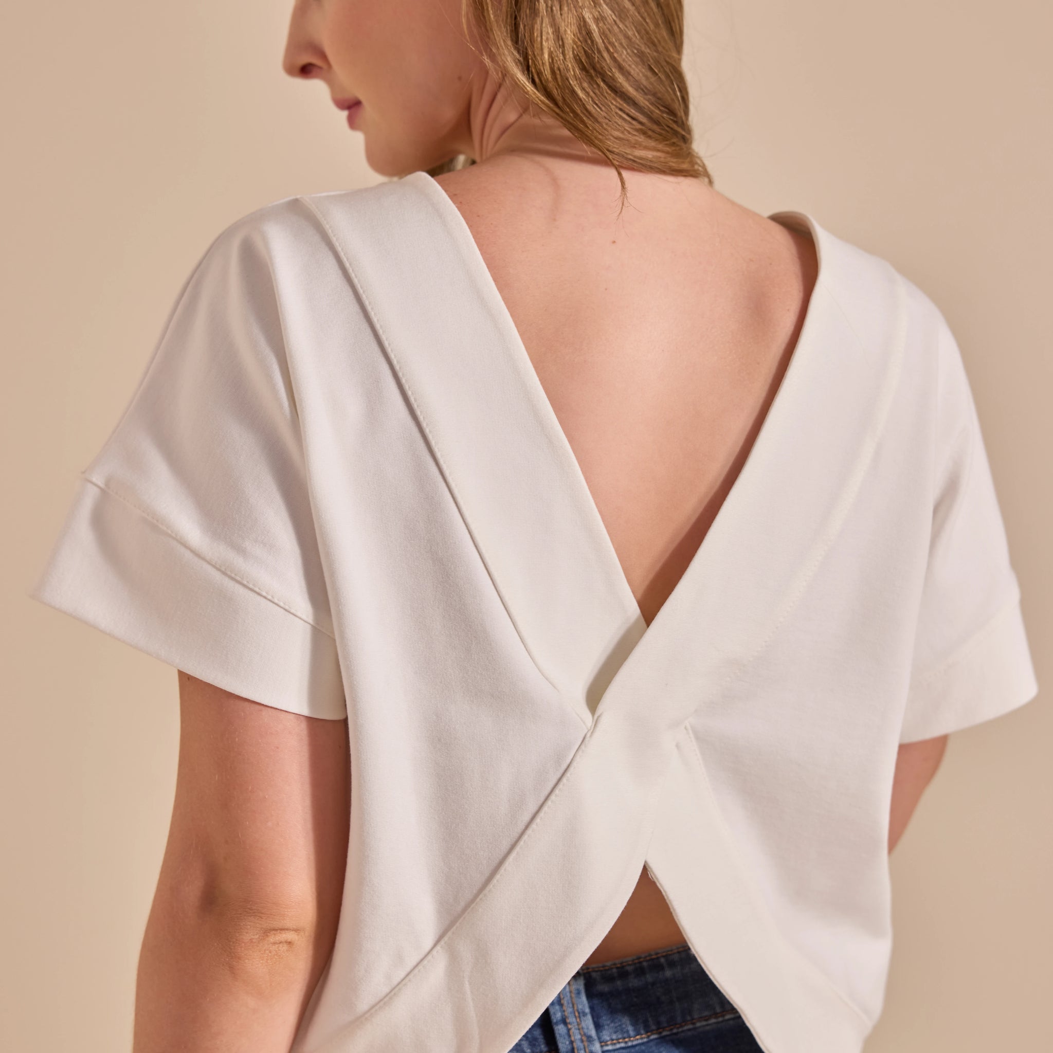 Blusa Cruzada Atras