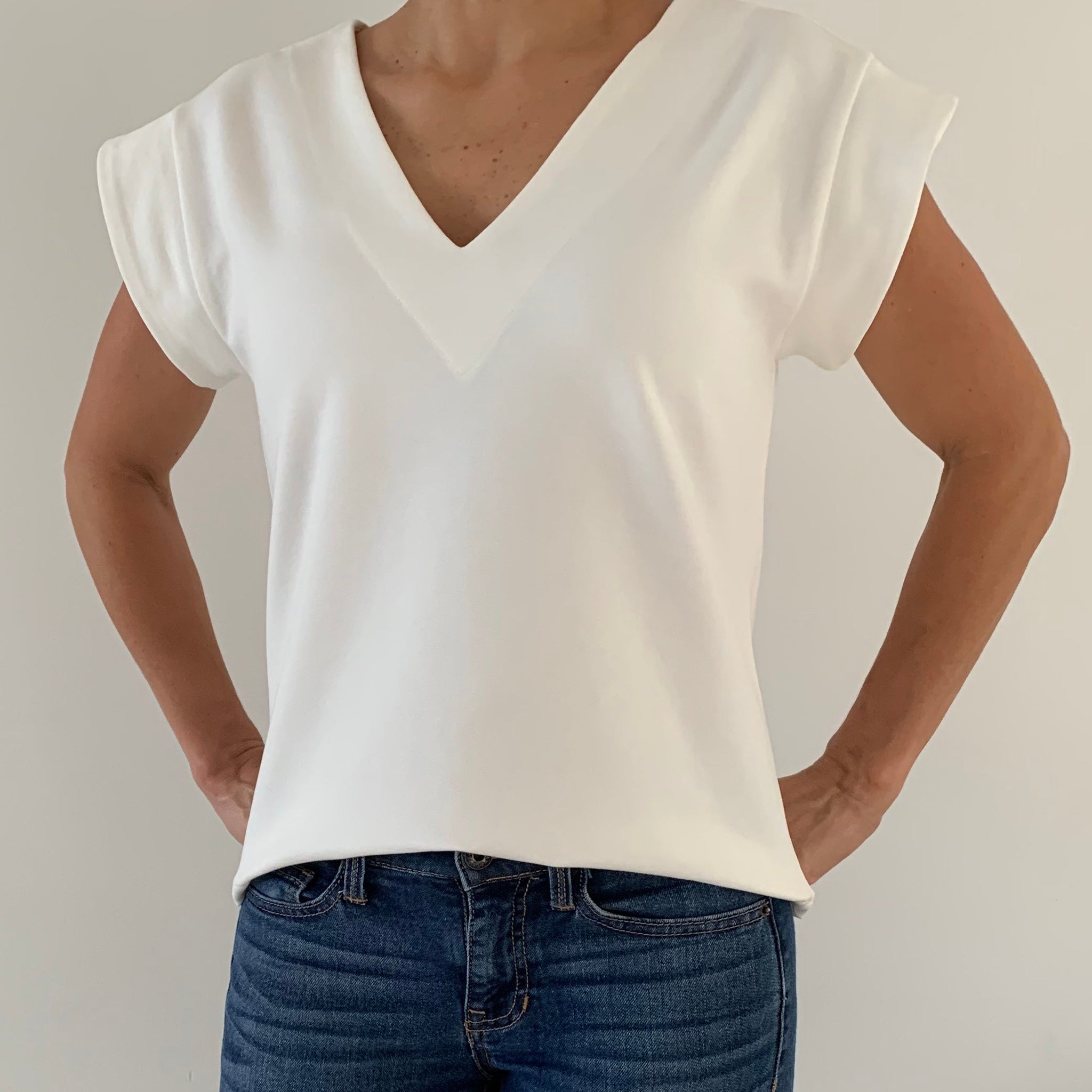 Blusa Cuello V