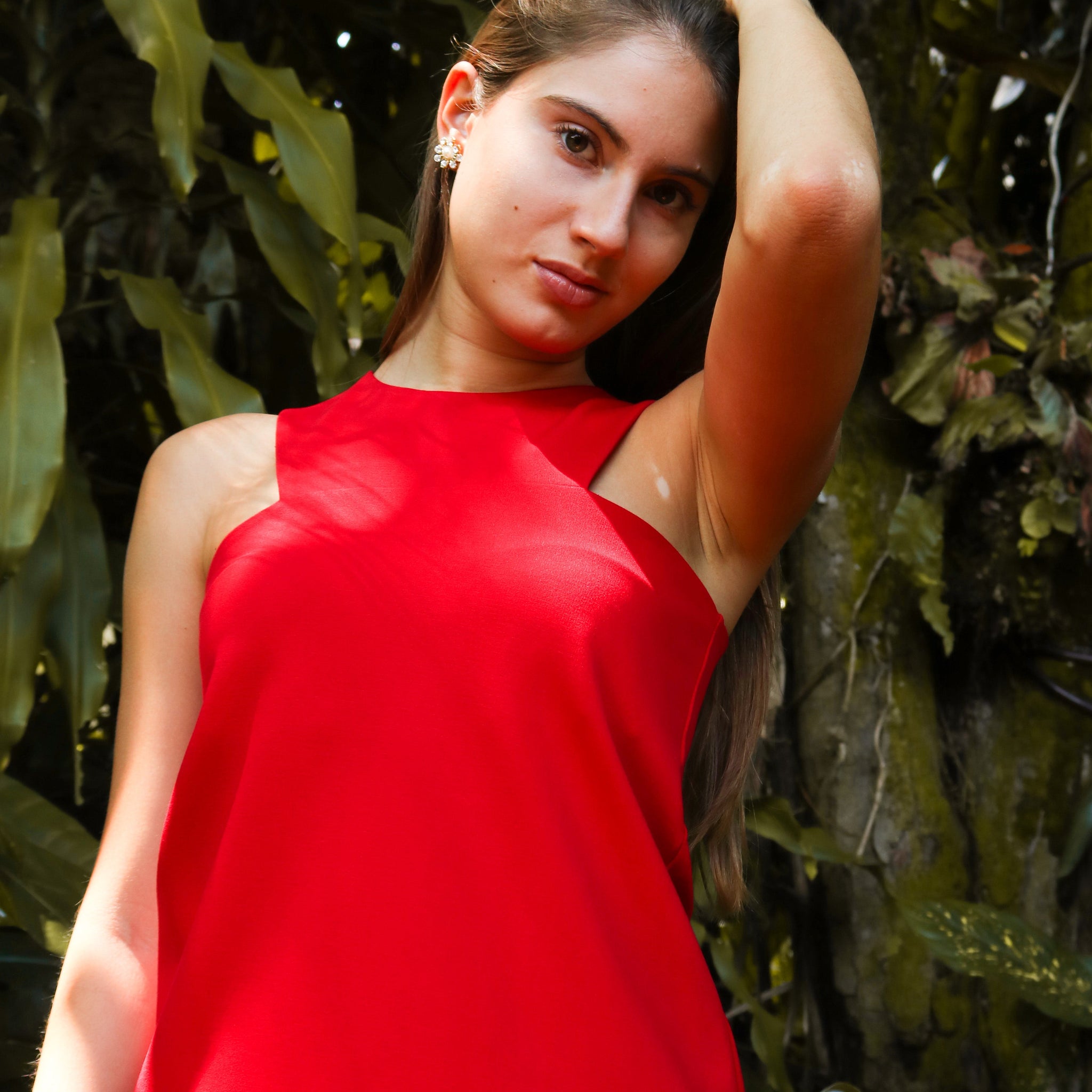 Blusa Cruzada Sin Mangas